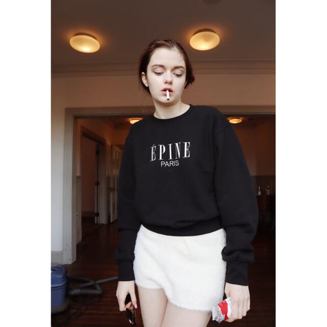 epine  embroidery sweat  エピヌ　トレーナー