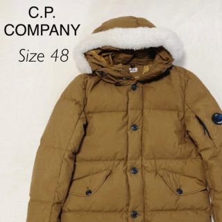 シーピーカンパニー(C.P. Company)の新品タグ付き C.P.COMPANY "50 FILI"ダウンコート ブラウン(ダウンジャケット)