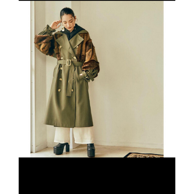 MURUA(ムルーア)の美品トレンチコート　　 レディースのジャケット/アウター(トレンチコート)の商品写真