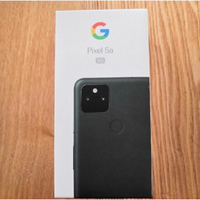 ブラック情報端末シリーズGoogle Pixel 5a 5G 新品1台