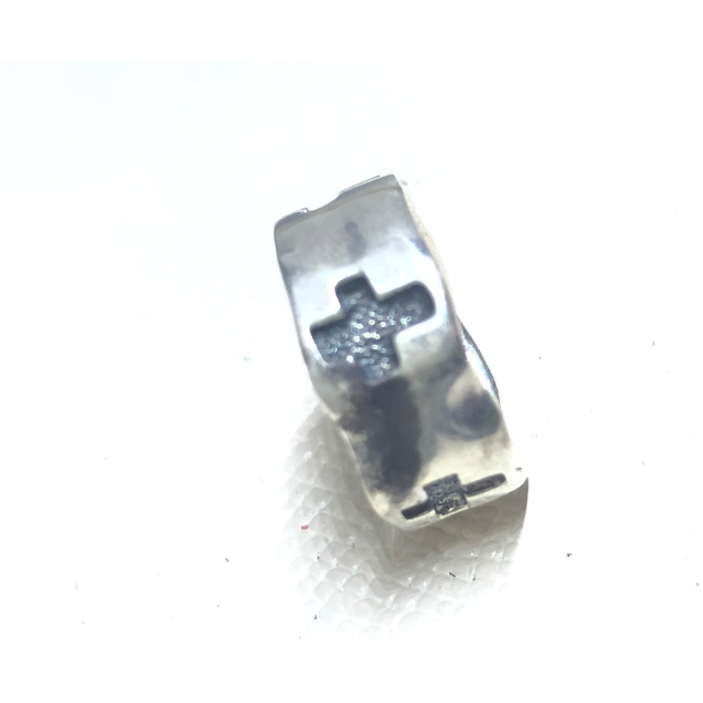 カレンシルバー925 リング　銀細工　タイ山岳　高純度　950 999 スタンプ
