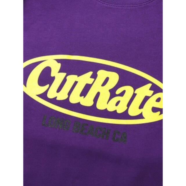 CUTRATE LOGO SWEAT SHIRT トレーナーパープル 2