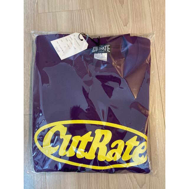 CUTRATE LOGO SWEAT SHIRT トレーナーパープル 6