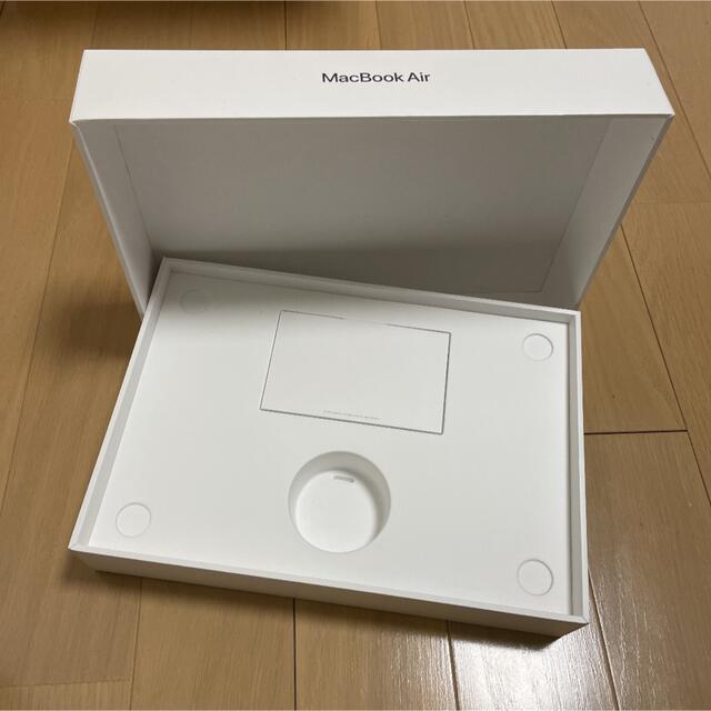 Mac (Apple)(マック)のAPPLE MacBook Air 2020 空箱 スペースグレー 13インチ スマホ/家電/カメラのPC/タブレット(ノートPC)の商品写真