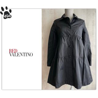 レッドヴァレンティノ(RED VALENTINO)の494◆RED VALENTINO◇レッド ヴァレンティノ◆コート◇38◆(トレンチコート)