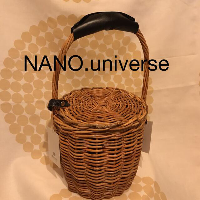 NANO.universeナノユニバース☆ジェーンバーキン即完売品フレンチシックなかごバッグ