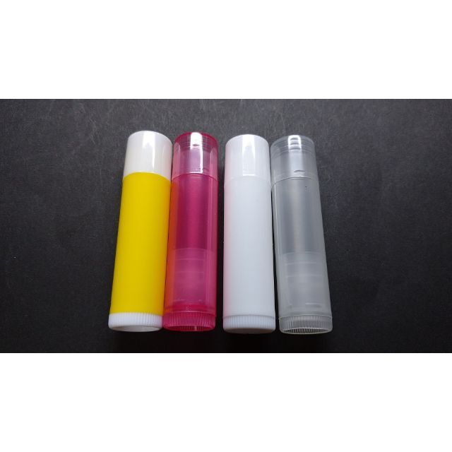 新品○手作りコスメに！　リップクリームチューブ容器5ml×4本　4色セット コスメ/美容のコスメ/美容 その他(その他)の商品写真