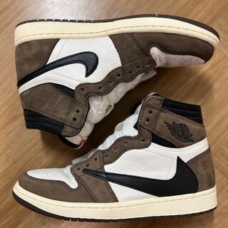 ナイキ(NIKE)のTRAVIS SCOTT x AIR JORDAN 1 RETRO HI OG(スニーカー)