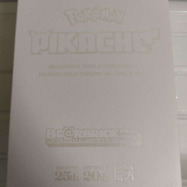 BE@RBRICK Pikachu GOLD CHROME 100% & 400 - その他