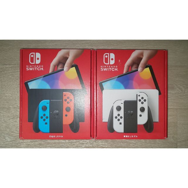 Switch スイッチ 有機EL ネオン ホワイト セット 新品 未使用 印無し