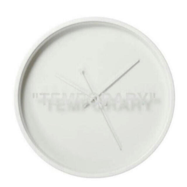 インテリア/住まい/日用品Virgil Abloh x IKEA MARKERAD Wall Clock