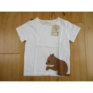 ムジルシリョウヒン(MUJI (無印良品))の無印良品　リス Tシャツ 100(Tシャツ/カットソー)