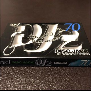 ティーディーケイ(TDK)の当時物 TDK ハイポジ DJ2 カセットテープ DJ2-70S ハイポジション(その他)