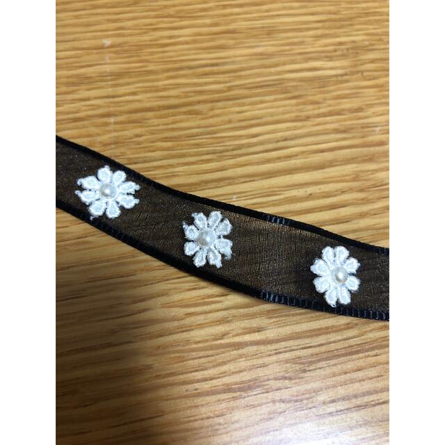 flower choker レディースのアクセサリー(ネックレス)の商品写真