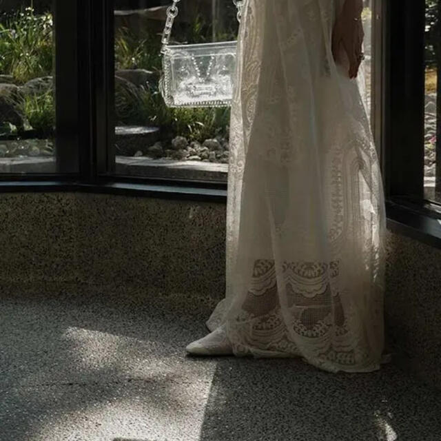 mame kurogouchi / Curtain Lace Coat