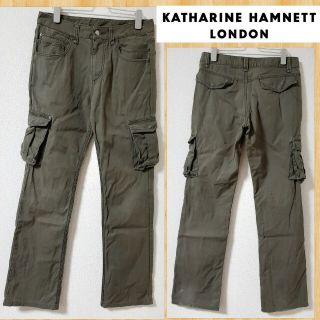 キャサリンハムネット(KATHARINE HAMNETT)のKATHARINE HAMNETT キャサリンハムネット ミリタリーカーゴパンツ(ワークパンツ/カーゴパンツ)