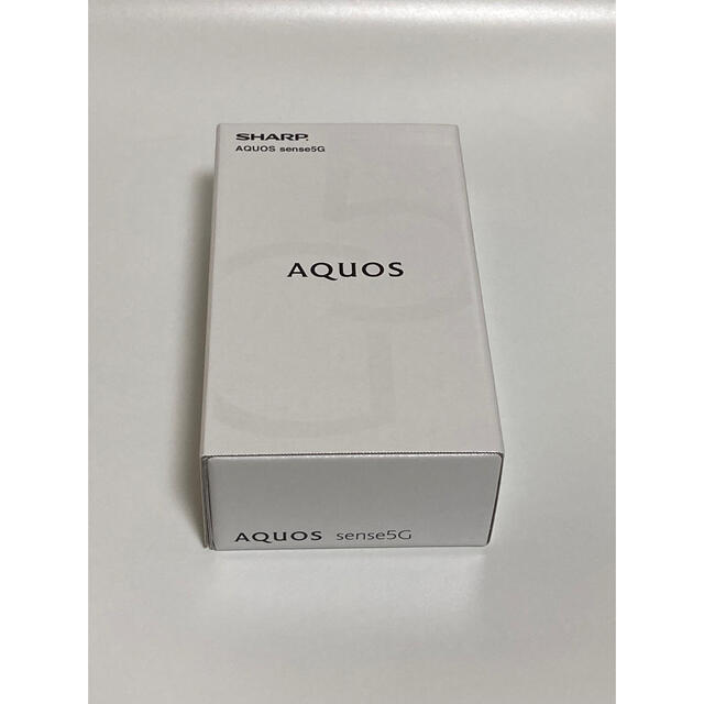 SHARP AQUOS sense5G SH-M17 新品未開封品