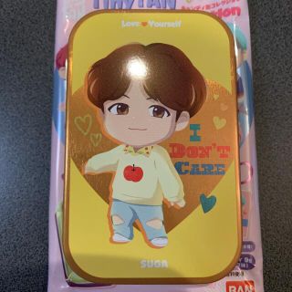 ボウダンショウネンダン(防弾少年団(BTS))のBTS tinyTAN タイニータン　キャンディ缶 SUGA 新品(菓子/デザート)