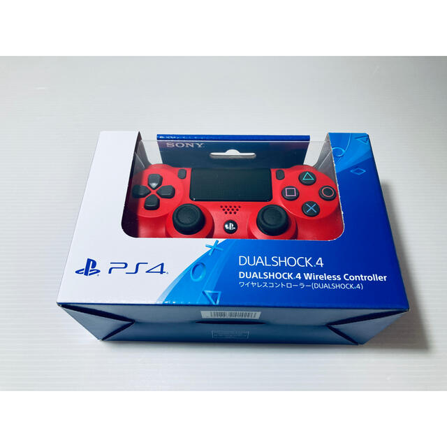 PS4新品未開封‼️ デュアルショック4 PS4 マグマレッド