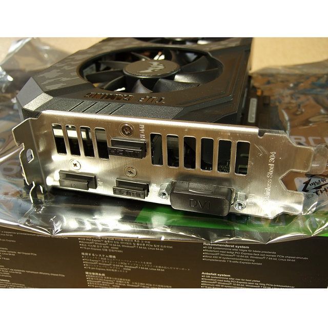 ASUS(エイスース)のASUS TUF Gaming GeForce GTX 1660 Ti EVO スマホ/家電/カメラのPC/タブレット(PC周辺機器)の商品写真