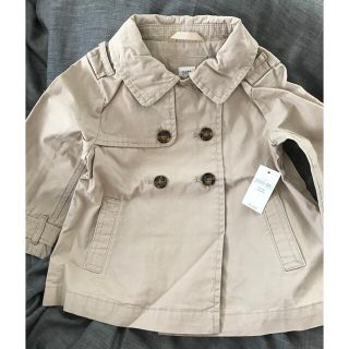 ベビーギャップ(babyGAP)の【タグ付き未使用】GAP トレンチコート 100(ジャケット/上着)