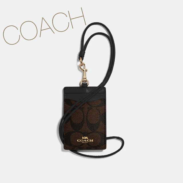 coach IDケース　ランヤード