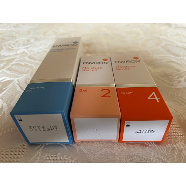 エンビロン ENVIRON クレンジングジェルモイスチャージェル2 クリーム4