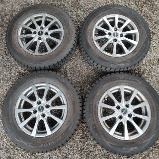 DUNLOP - 185/70R14 スタッドレスタイヤ アルミホイール 4本セット ...