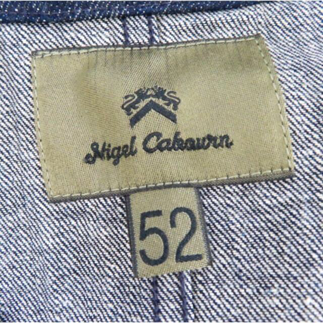 Nigel Cabourn(ナイジェルケーボン)の★NIGEL CABOURNデニムベスト★ライブロ52インディゴ  メンズのトップス(ベスト)の商品写真