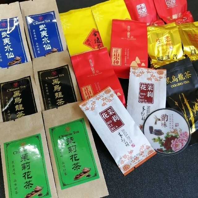 ♦各商品2包/計18包♦　小袋包装中国茶　お得な飲み比 食品/飲料/酒の飲料(茶)の商品写真