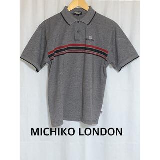 ミチコロンドン(MICHIKO LONDON)の美品 MICHIKO LONDON 半袖ポロ c-305g(ポロシャツ)