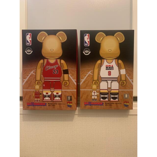 その他BE@RBRICK Michael Jordan 100% 400% Set