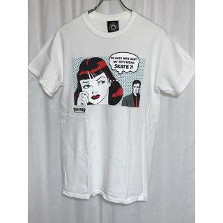 スラッシャー(THRASHER)のスラッシャー ボーイフレンドプリントTシャツ Sサイズ ユニセックス (Tシャツ/カットソー(半袖/袖なし))