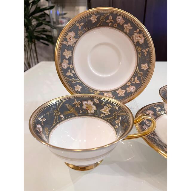 Noritake(ノリタケ)の未使用品★ノリタケ　☆  サブライム　墨色　２客 インテリア/住まい/日用品のキッチン/食器(食器)の商品写真