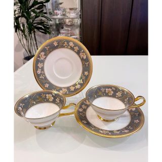 ノリタケ(Noritake)の未使用品★ノリタケ　☆  サブライム　墨色　２客(食器)