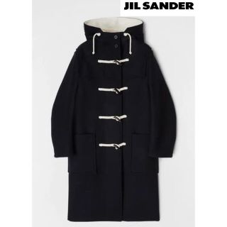 ジルサンダー(Jil Sander)のちぇぶ様用★新品★JIL SANDER＋ ダッフルコート ネイビー34サイズ(ダッフルコート)