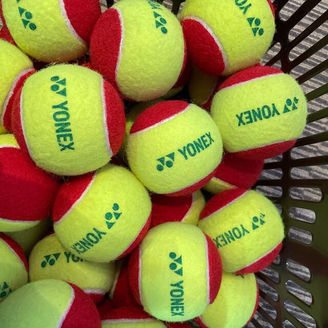 YONEX(ヨネックス)のテニスボール　レッド　35球 スポーツ/アウトドアのテニス(ボール)の商品写真