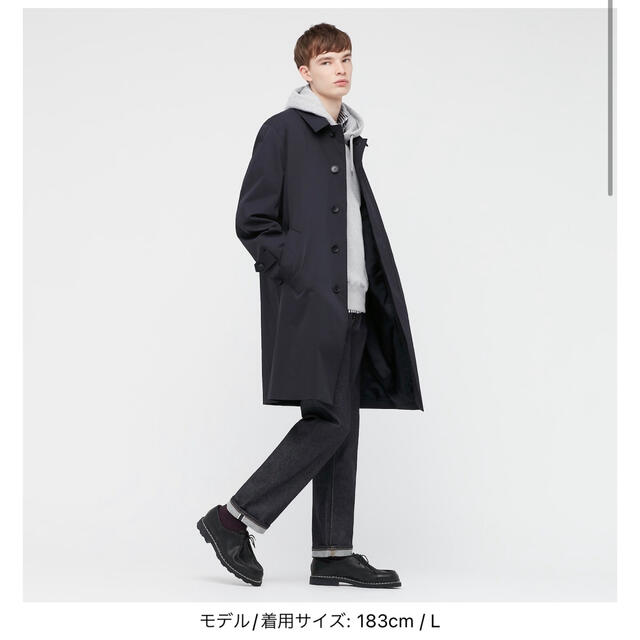 UNIQLO(ユニクロ)のお値下げ　ステンカラーコート　UNIQLO メンズのジャケット/アウター(ステンカラーコート)の商品写真