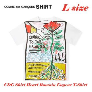 コムデギャルソン(COMME des GARCONS)のコムデギャルソンシャツ 限定 ハンドペイントTシャツ(Tシャツ/カットソー(半袖/袖なし))