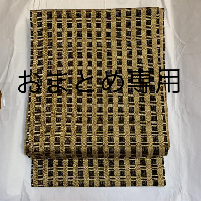 正絹袋帯　長尺 レディースの水着/浴衣(帯)の商品写真
