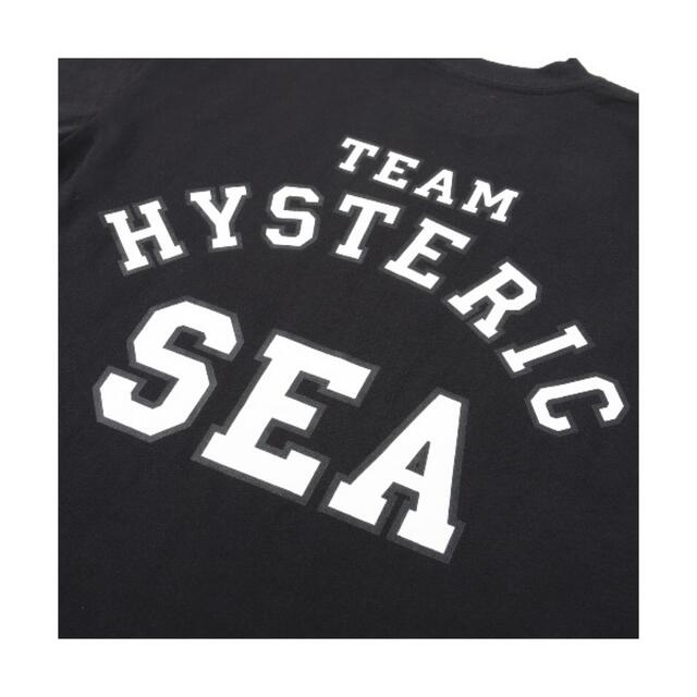 Tシャツ/カットソー(半袖/袖なし)【送料込 黒M】HSYTERIC GLAMOUR WIND AND SEA T