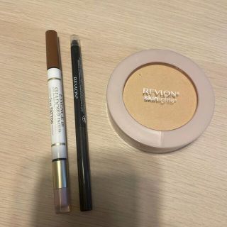 レブロン(REVLON)のREVLON プレストパウダー&アイライナー(フェイスパウダー)