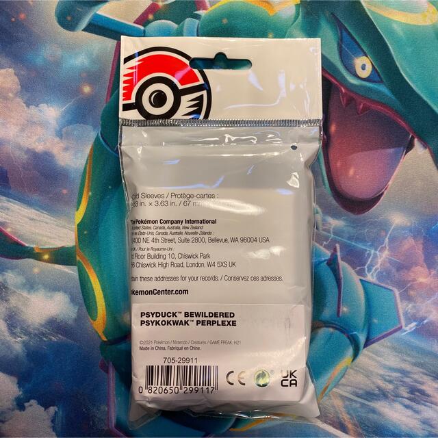 【海外限定】 コダック　ポケモンカード デッキシールド スリーブ エンタメ/ホビーのトレーディングカード(カードサプライ/アクセサリ)の商品写真