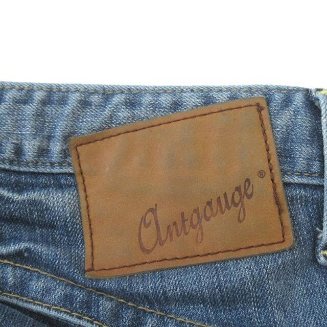 Antgauge(アントゲージ)のアントゲージ Antgauge デニム スリム クロップド パンツ L 青  レディースのパンツ(デニム/ジーンズ)の商品写真