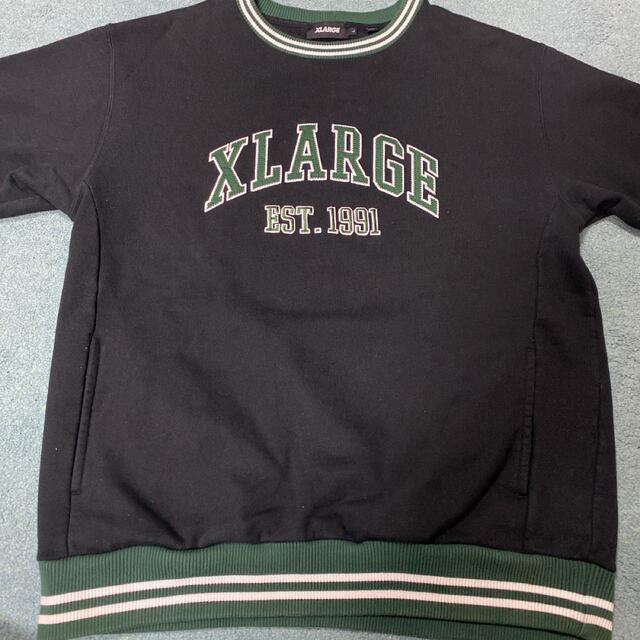 XLARGE(エクストララージ)のXLARGE RIB LINE CREWNECK SWET メンズのトップス(スウェット)の商品写真