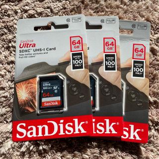 サンディスク(SanDisk)のサンディスク SanDisk SDXC 64GB  class10 SDカード(その他)