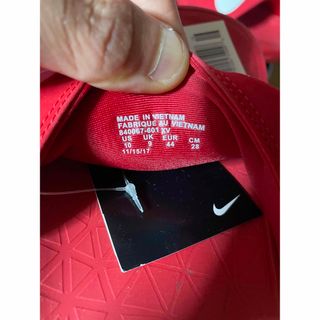 シュプリーム(Supreme)の美品NIKE BENASSI SOLARSOFT SB RED 即完売レア(サンダル)