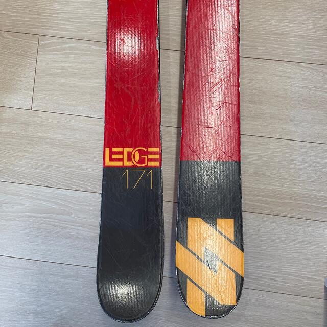 Volkl(フォルクル)のフォルクル　edge171センチ　フリースタイル スポーツ/アウトドアのスキー(板)の商品写真