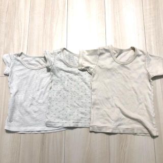 ユニクロ(UNIQLO)のユニクロ.西松屋　肌着　80センチ(肌着/下着)