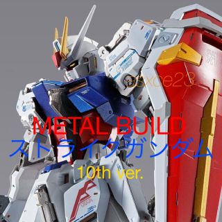 バンダイ(BANDAI)のMETAL BUILD ストライクガンダム -10th Ver.-(アニメ/ゲーム)